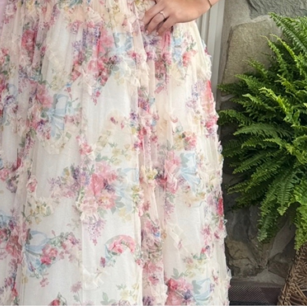 Alyce Paris Elegant White Gown Strapless Corset Top - Picture 9 of 10